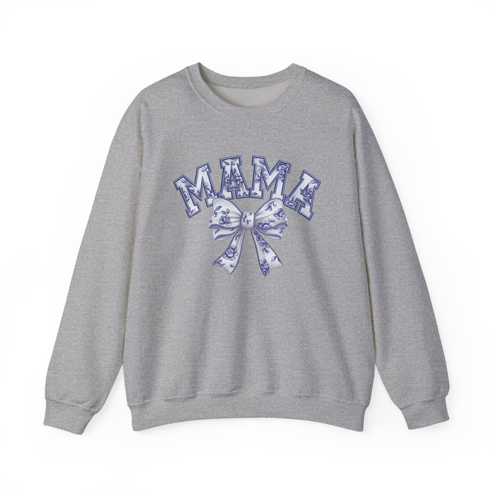MAMA FLORAL CREWNECK