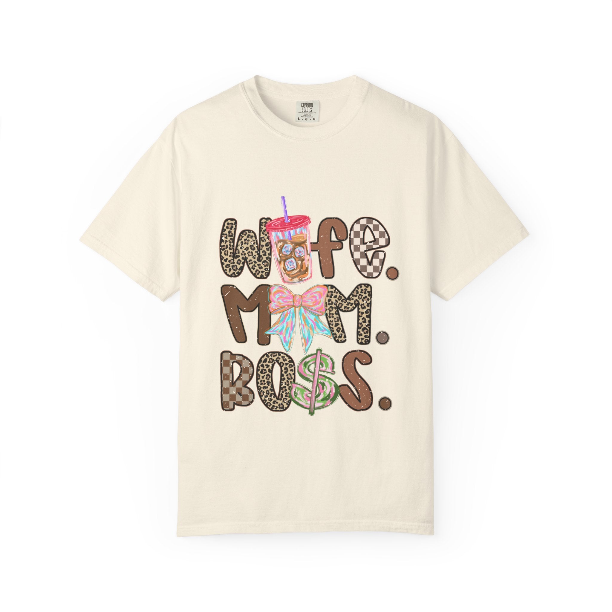 WIFE MOM BOSS TEE