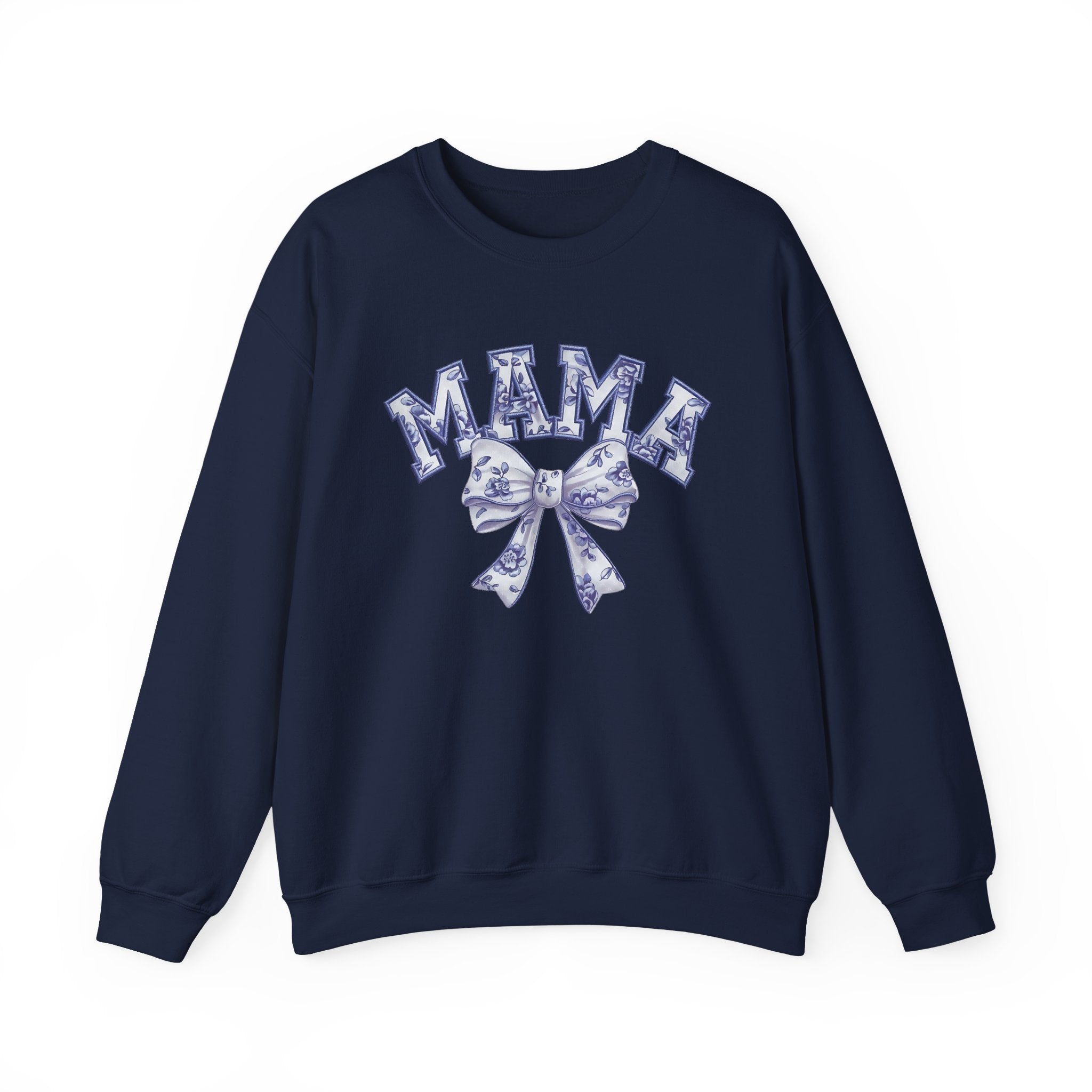 MAMA FLORAL CREWNECK